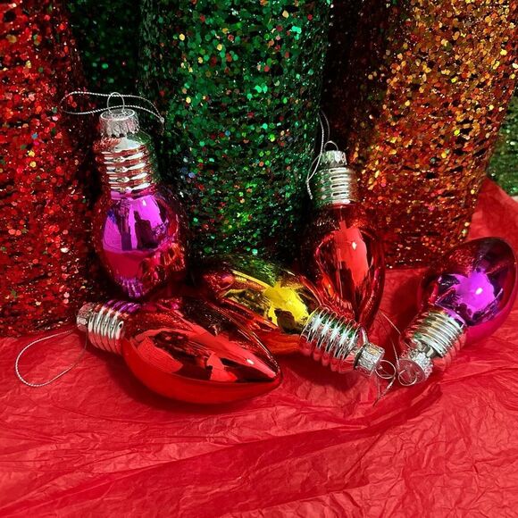 Large Glass bulb ornament’s - Picture 7 of 10